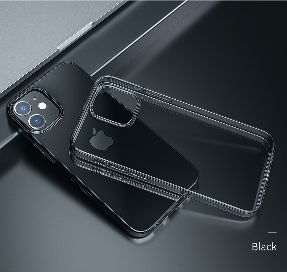 Original Clear Soft TPU Case for iPhone 12 12 Pro Max 12 mini Transparent Protective Cover Ultra thin Protection Case The Clothing Company Sydney