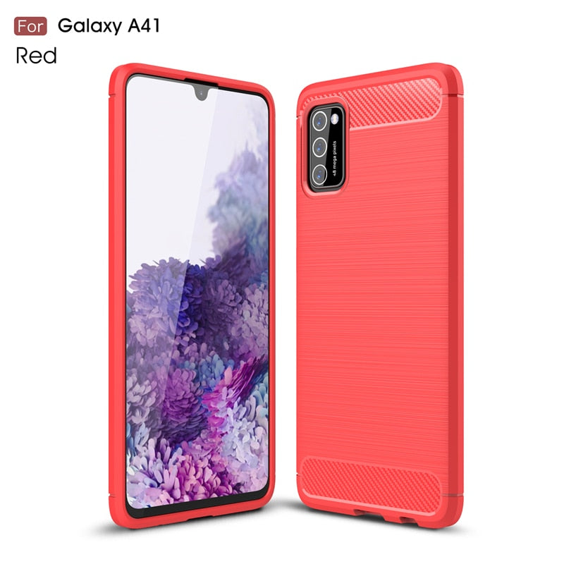 Samsung Galaxy A41 Case For Samsung A41 Soft Armor TPU Bumper Phone Cover For Samsung M31 M21 M30S A71 A51 A41 Phone Case The Clothing Company Sydney