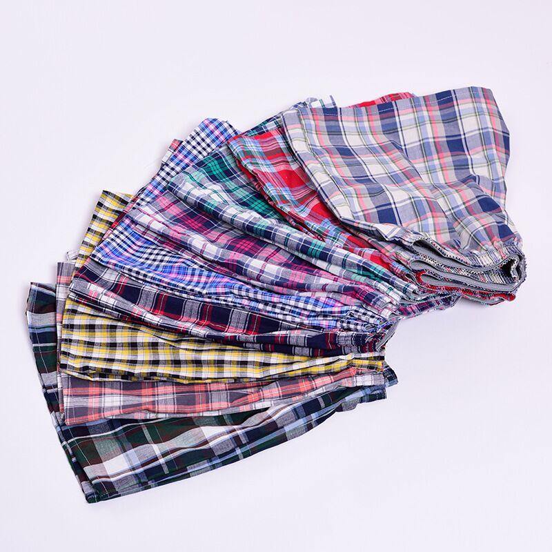 5 Pack Men's Thin Summer Underwear Cotton Plus Size Breathable Plaid Flexible Shorts Boxer Male Underpants The Clothing Company Sydney