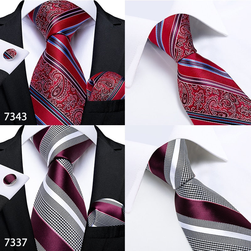 3 Piece Designer Mens Wedding Tie Gold Black Striped Silk Neck Ties Hanky Cufflinks Set The Clothing Company Sydney