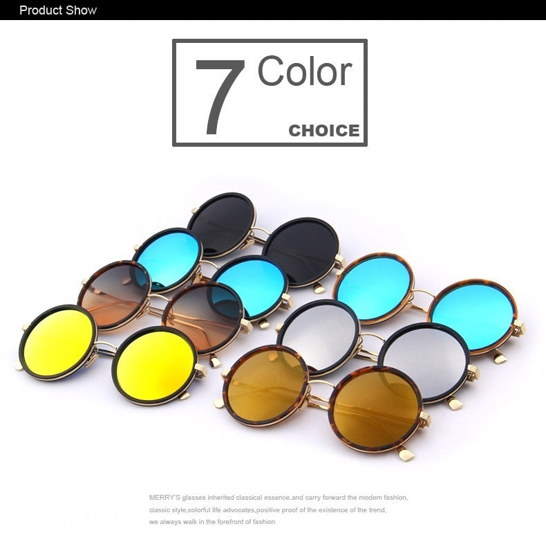 Ladies Fashion Round UV 400 Brand Designer Classic Shades Men Luxury Sunglasses The Clothing Company Sydney