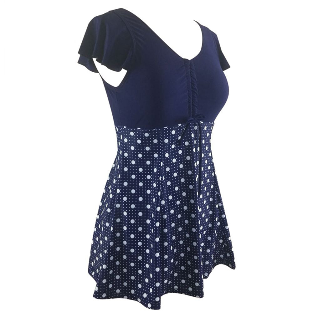 Vintage Print Plus Size Tankini Dress Bathing Suit Swimwear Skirt Bodysuit Monokini Swimsuit The Clothing Company Sydney