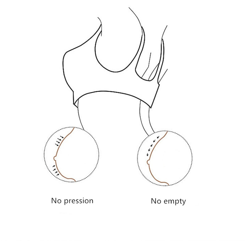 Back Bras Push-up Seamless Lingerie Cozy Wireless Underwear Bralette The Clothing Company Sydney