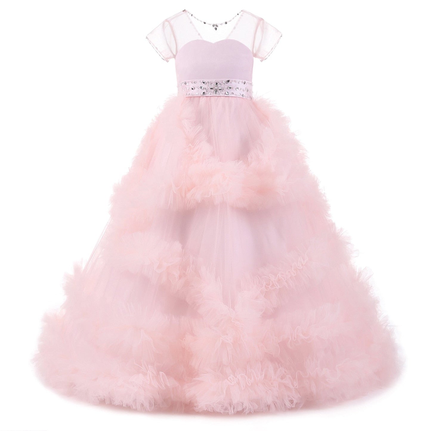 Summer White Lace Flower Girls Costume Long Party Bridesmaid Childrens Wedding Dress The Clothing Company Sydney