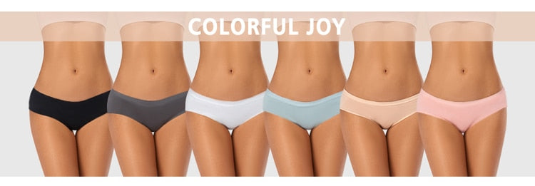 3 Pack Women's Panties Cotton Underwear Solid Color Briefs Girls Low-Rise Soft Panty Underpants Lingerie The Clothing Company Sydney