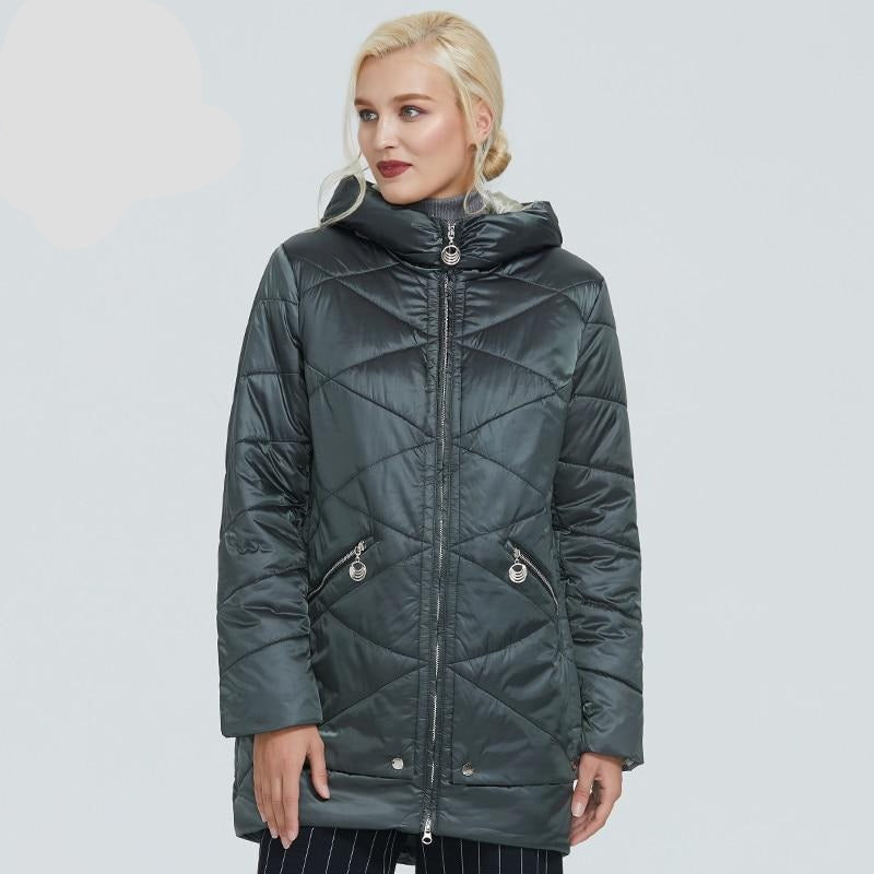 Waterproof fabric with cap design thick cotton Puffer warm parka Winter Jacket The Clothing Company Sydney