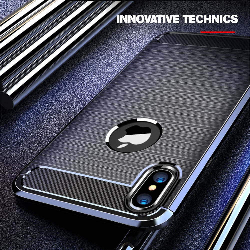 Fiber Protective Case For iphone 12 Pro Max 12 Mini 11 Pro Xs Max Xr 6s 7 8 Plus Silicon Shockproof Case Cover The Clothing Company Sydney
