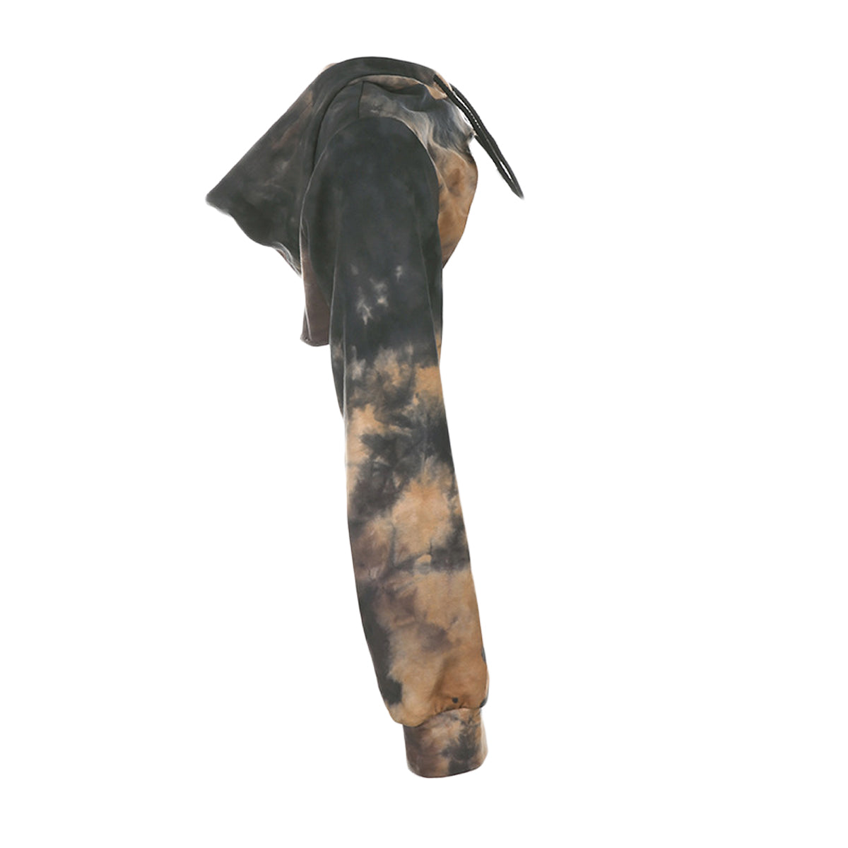 Autumn Short Sweatshirts Hoodies Tie-dye Crop Top Jumper Pullover Clubwear Casual Streetwear The Clothing Company Sydney