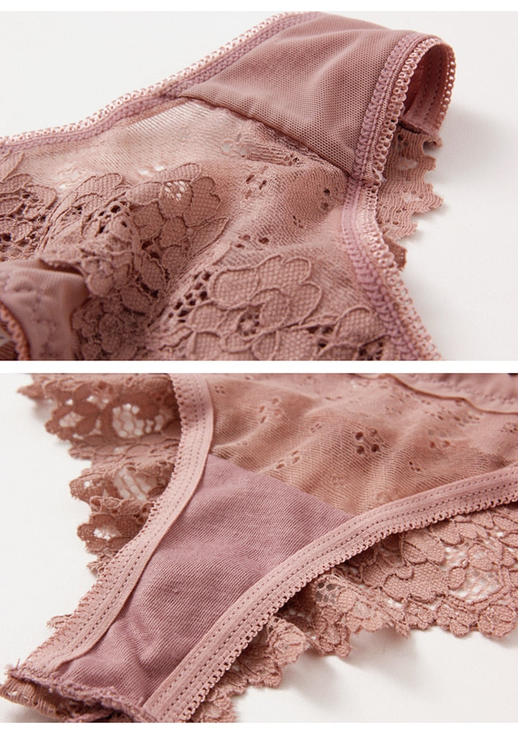 Women's Lace Panties Underwear Seamless Briefs Low Waist Sport Panty Comfort Underpants Lingerie The Clothing Company Sydney