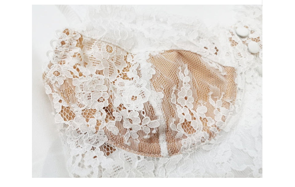 2 Piece Underwear Set Eyelash lace Brassiere Lingerie Set Lace Bralette Bra and Thong G String Panties Set The Clothing Company Sydney