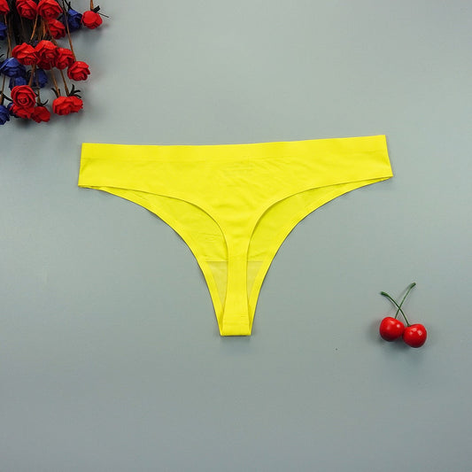 3 pack Seamless Thongs Underwear Panties Ice Silk Sports Intimate Panty G String Underpants The Clothing Company Sydney