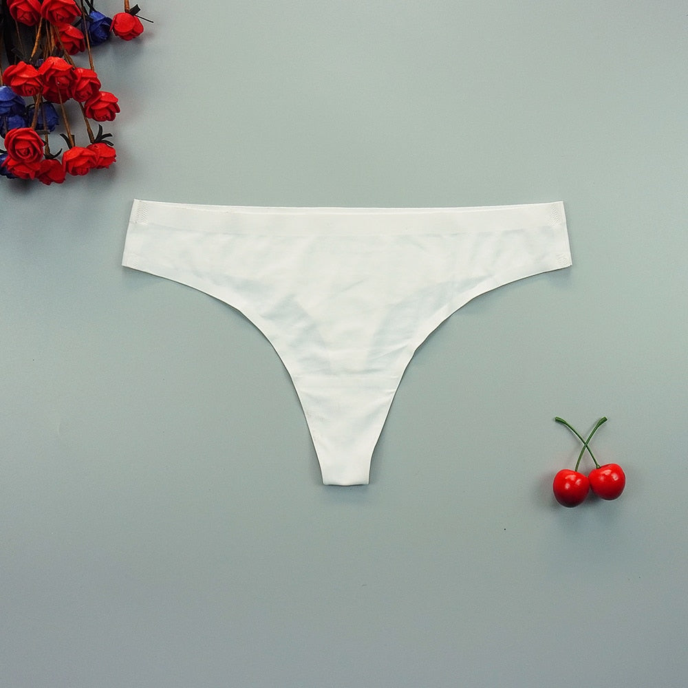 3 pack Seamless Thongs Underwear Panties Ice Silk Sports Intimate Panty G String Underpants The Clothing Company Sydney