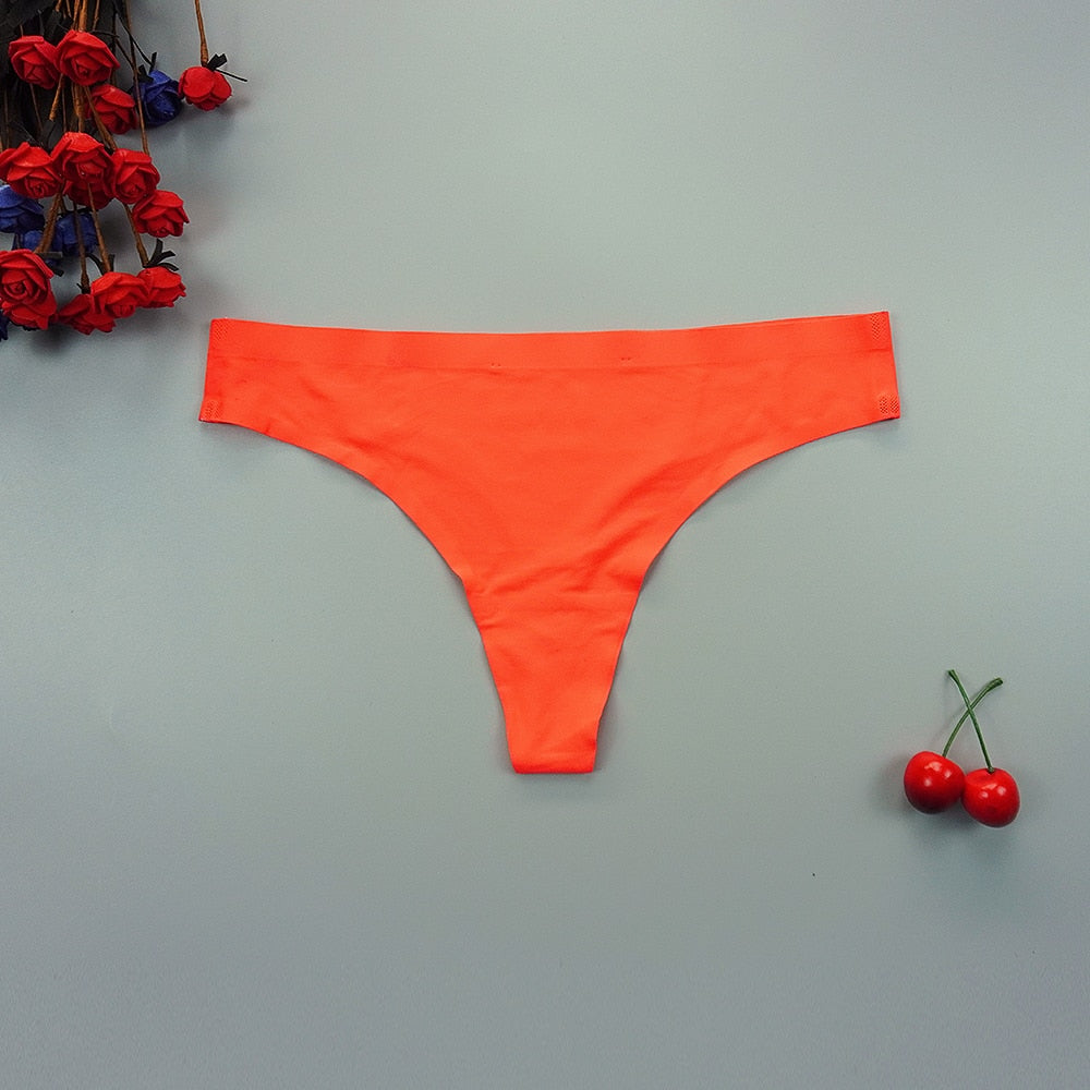3 pack Seamless Thongs Underwear Panties Ice Silk Sports Intimate Panty G String Underpants The Clothing Company Sydney