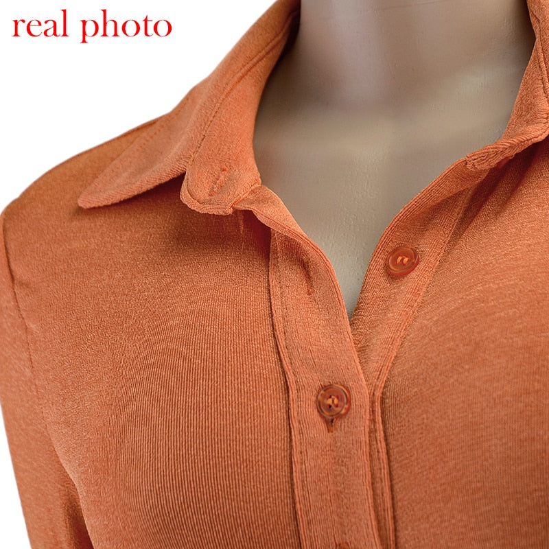 Turn-Down Collar Green Shirt Club Party Long Sleeve Button Mini Dress Spring Streetwear The Clothing Company Sydney