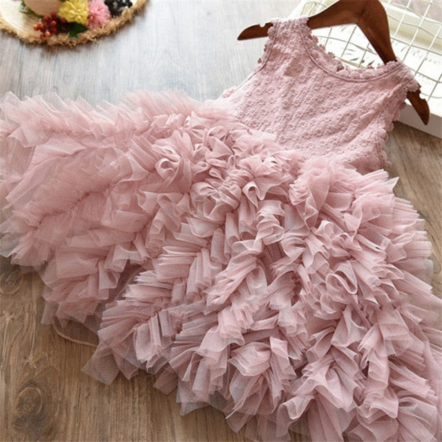 Princess Girls Clothes Children Clothing Summer Party tutu Kids Dresses for Girls Toddler Girls Casual Dress The Clothing Company Sydney
