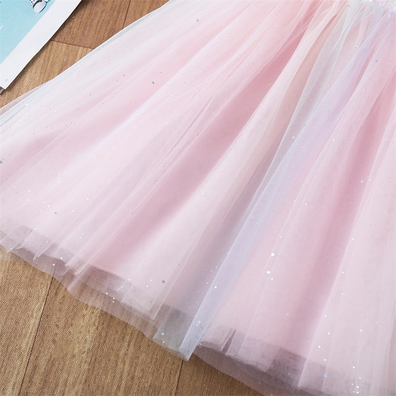 Summer Girls Flower Lace Dress Embroidery Kids Princess Party Ball Gown Children Clothing Toddler Girls Wear Dress The Clothing Company Sydney