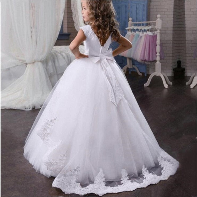 Summer Girls Long Bridesmaid Kids Dresses For Girls Children Princess Flower Girl Party Wedding Dress The Clothing Company Sydney