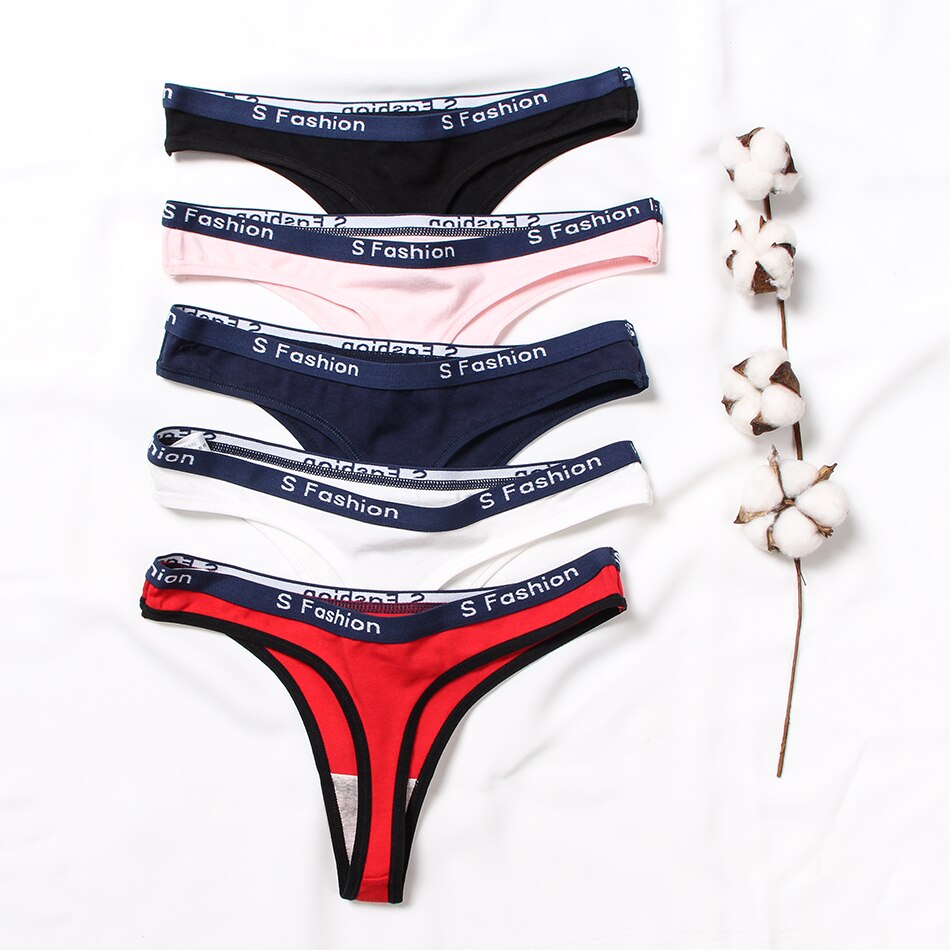 3 Pack Lace Thong G-String Cotton Underwear Lingerie Seamless Panty Intimates Briefs Panties The Clothing Company Sydney