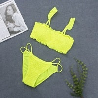 Sexy Deep V neck Swimwear Print Backless Bandage Cut Out Monokini One Piece Swimsuit Women bathing suit The Clothing Company Sydney
