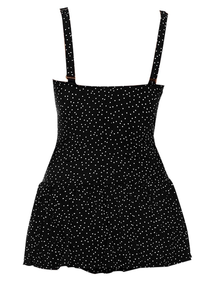 Polka Dots Plus Size Swimwear 1 and 2 Piece Swimsuit Monokini Bathing Suit Swimsuit Bikini The Clothing Company Sydney