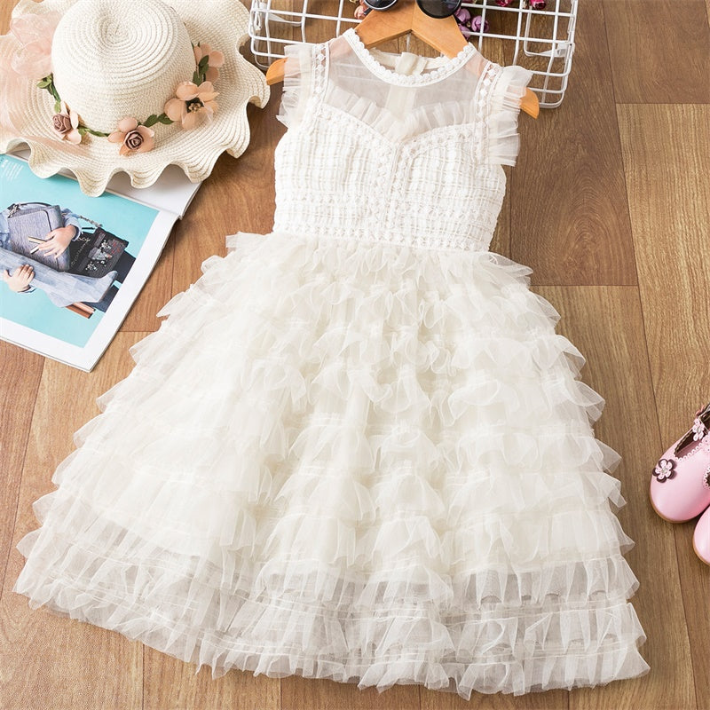 Princess Girls Clothes Children Clothing Summer Party tutu Kids Dresses for Girls Toddler Girls Casual Dress The Clothing Company Sydney
