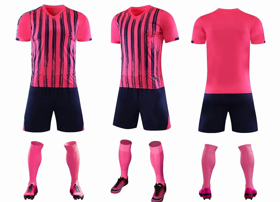 Adults Kids Soccer Football Custom Jersey Shorts Team Uniform Set The Clothing Company Sydney
