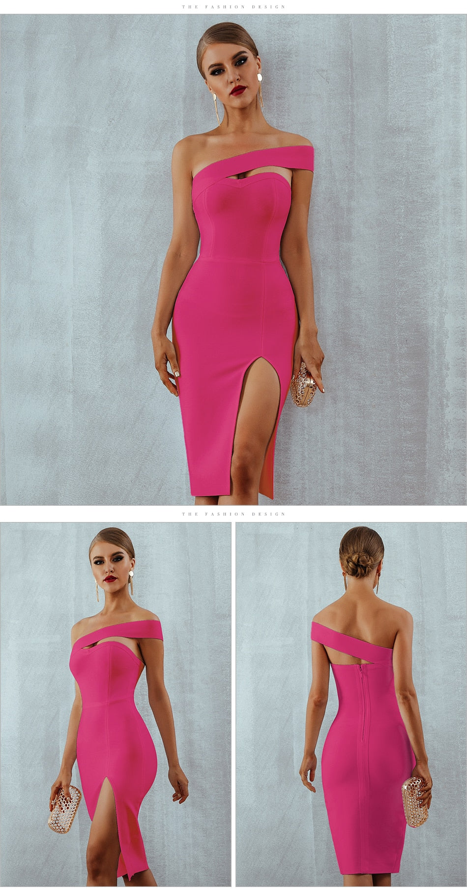 White Blue Bodycon Bandage Summer Elegant Black One Shoulder Strapless Celebrity Runway Party Dress The Clothing Company Sydney