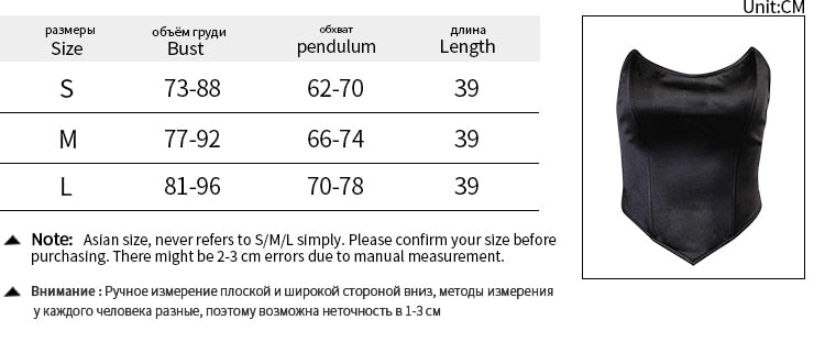 Solid Sleeveless Asymmetric Slim Skinny Corset Cropped Top 2021 Summer Casual Elegant Bustier Silk Women Tube Tops The Clothing Company Sydney
