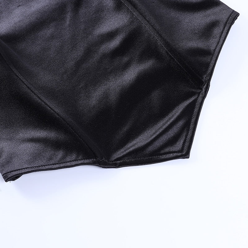 Solid Sleeveless Asymmetric Slim Skinny Corset Cropped Top 2021 Summer Casual Elegant Bustier Silk Women Tube Tops The Clothing Company Sydney