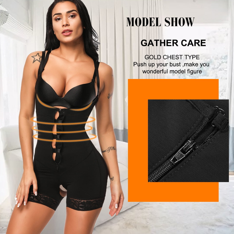 Open Bust Bodysuit Waist Corset Body Shaper Strap Underwear Girdles The Clothing Company Sydney