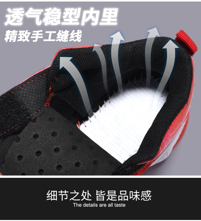 Boys Girls Basketball Shoes Soft Non-slip Kids Sneakers Thick Sole Sport Shoes Outdoor Trainers The Clothing Company Sydney