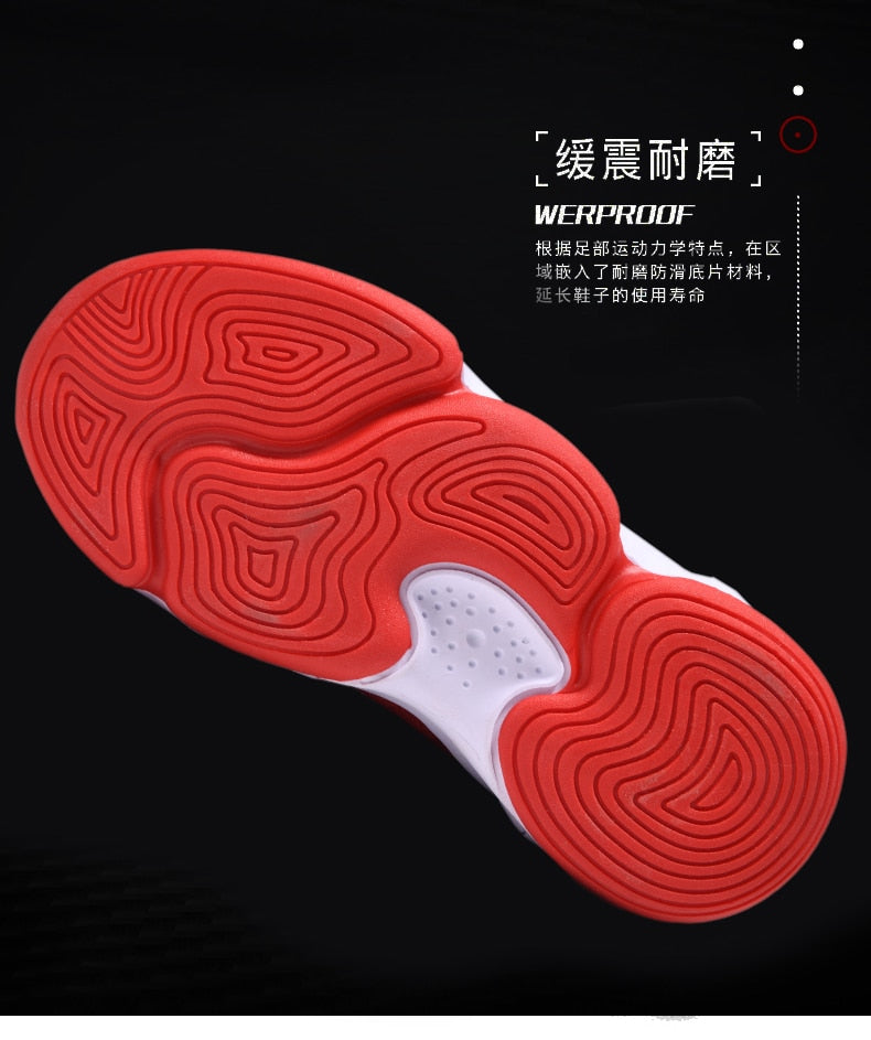 Boys Girls Basketball Shoes Soft Non-slip Kids Sneakers Thick Sole Sport Shoes Outdoor Trainers The Clothing Company Sydney