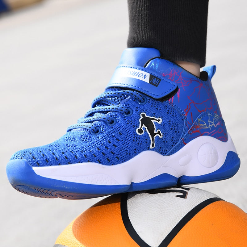 Boys Girls Basketball Shoes Soft Non-slip Kids Sneakers Thick Sole Sport Shoes Outdoor Trainers The Clothing Company Sydney