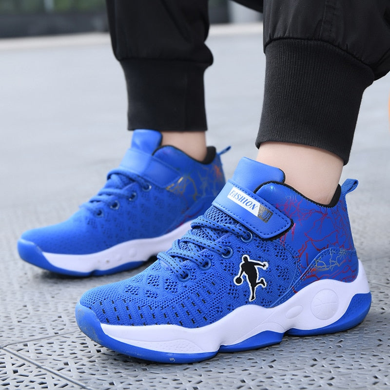 Boys Girls Basketball Shoes Soft Non-slip Kids Sneakers Thick Sole Sport Shoes Outdoor Trainers The Clothing Company Sydney