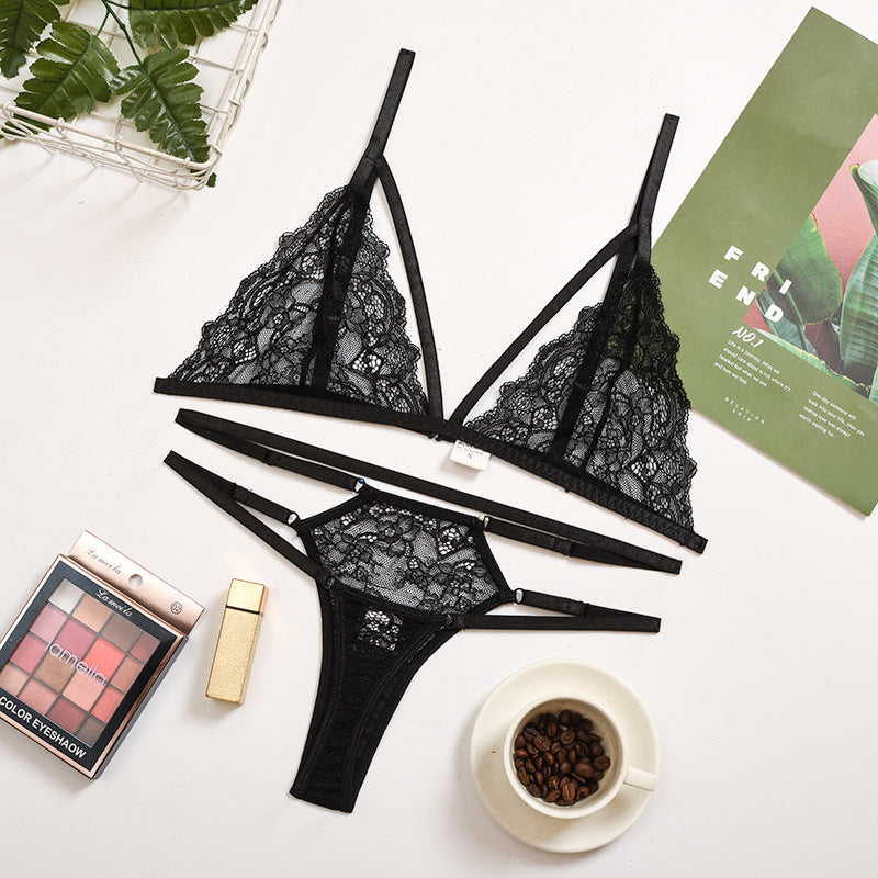 2 Piece Mesh Sheer Sexy Lingerie Spaghetti Strap Feather Patchwork Wear Cosplay The Clothing Company Sydney