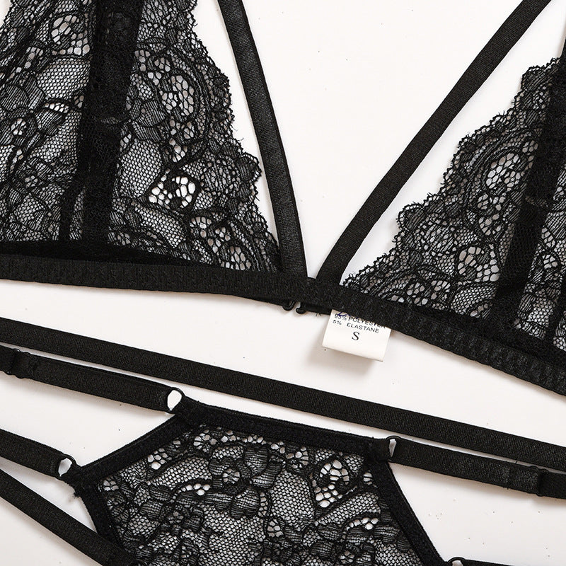 2 Piece Mesh Sheer Sexy Lingerie Spaghetti Strap Feather Patchwork Wear Cosplay The Clothing Company Sydney