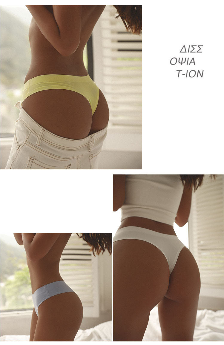 One Piece Lingerie Temptation Low-waist Panties Thong No trace Breathable Underwear G String Intimates The Clothing Company Sydney