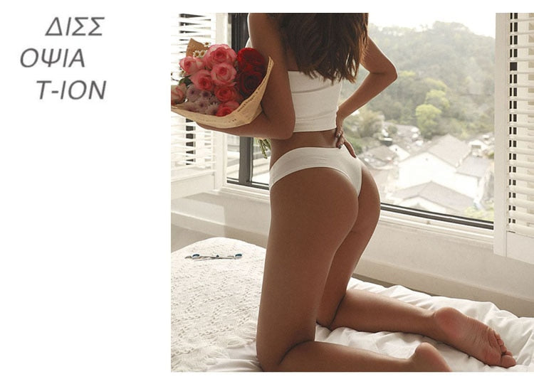 One Piece Lingerie Temptation Low-waist Panties Thong No trace Breathable Underwear G String Intimates The Clothing Company Sydney