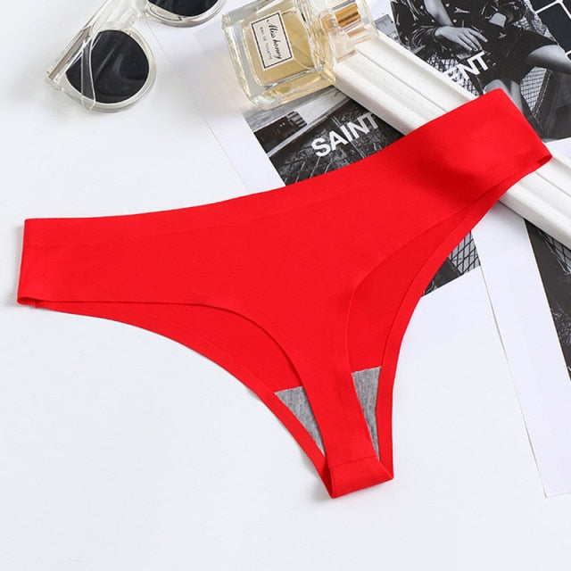 One Piece Lingerie Temptation Low-waist Panties Thong No trace Breathable Underwear G String Intimates The Clothing Company Sydney