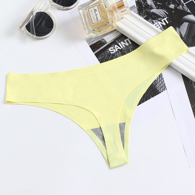 One Piece Lingerie Temptation Low-waist Panties Thong No trace Breathable Underwear G String Intimates The Clothing Company Sydney