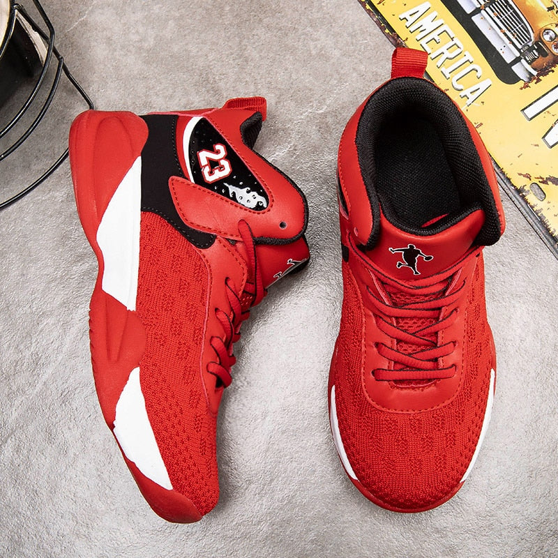 Boys Girls Basketball Shoes Brand Kids Sneakers High Quality Breathable Non-slip Sport Trainer Shoes The Clothing Company Sydney