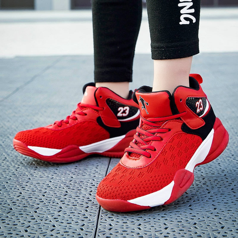 Boys Girls Basketball Shoes Brand Kids Sneakers High Quality Breathable Non-slip Sport Trainer Shoes The Clothing Company Sydney