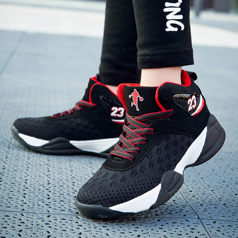 Boys Girls Basketball Shoes Brand Kids Sneakers High Quality Breathable Non-slip Sport Trainer Shoes The Clothing Company Sydney