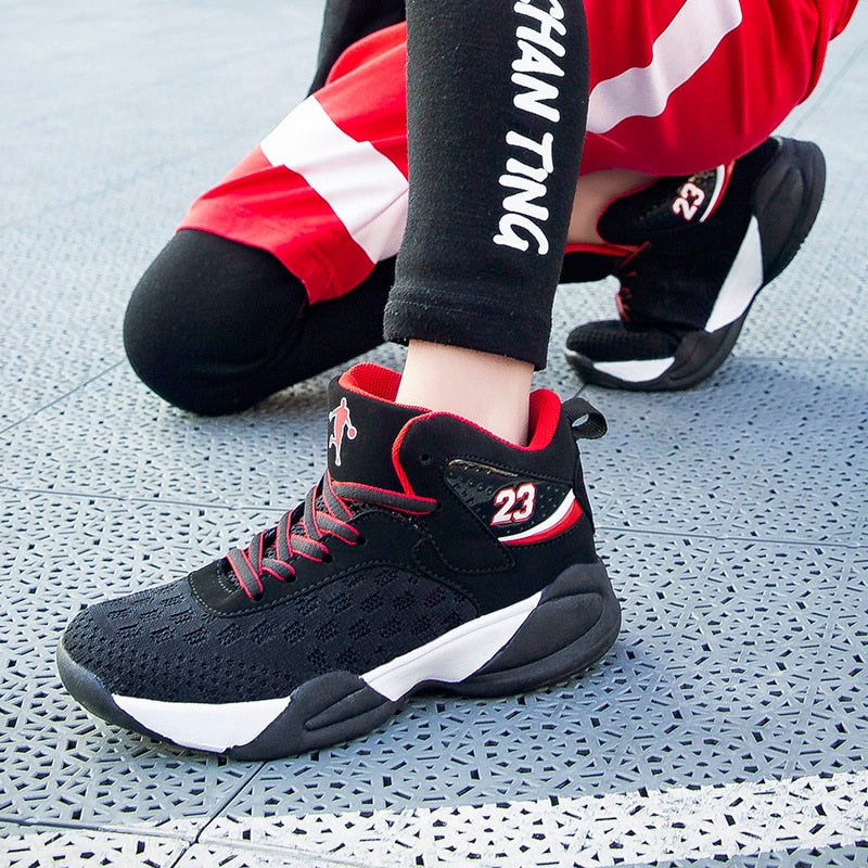 Boys Girls Basketball Shoes Brand Kids Sneakers High Quality Breathable Non-slip Sport Trainer Shoes The Clothing Company Sydney