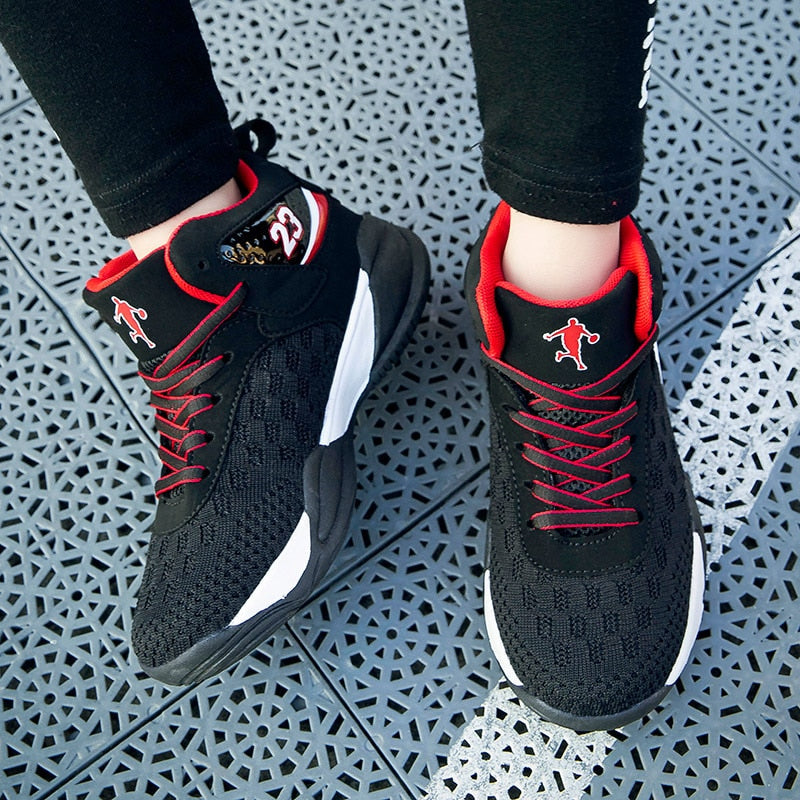 Boys Girls Basketball Shoes Brand Kids Sneakers High Quality Breathable Non-slip Sport Trainer Shoes The Clothing Company Sydney