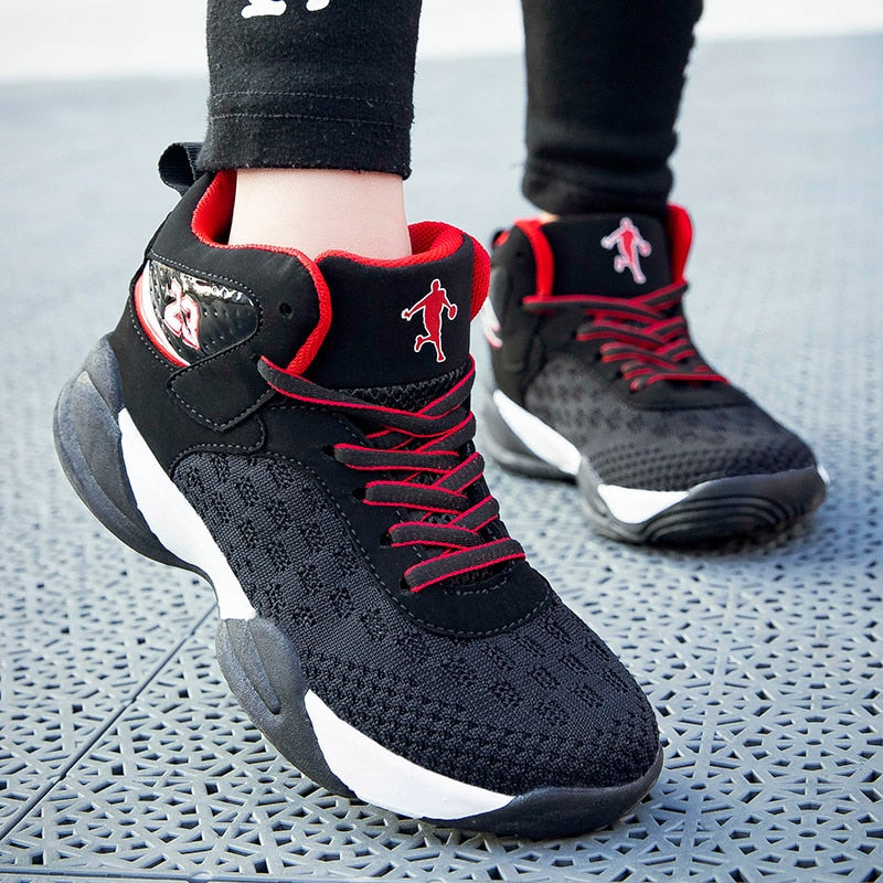 Boys Girls Basketball Shoes Brand Kids Sneakers High Quality Breathable Non-slip Sport Trainer Shoes The Clothing Company Sydney