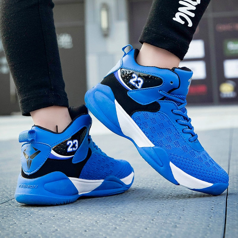 Boys Girls Basketball Shoes Brand Kids Sneakers High Quality Breathable Non-slip Sport Trainer Shoes The Clothing Company Sydney