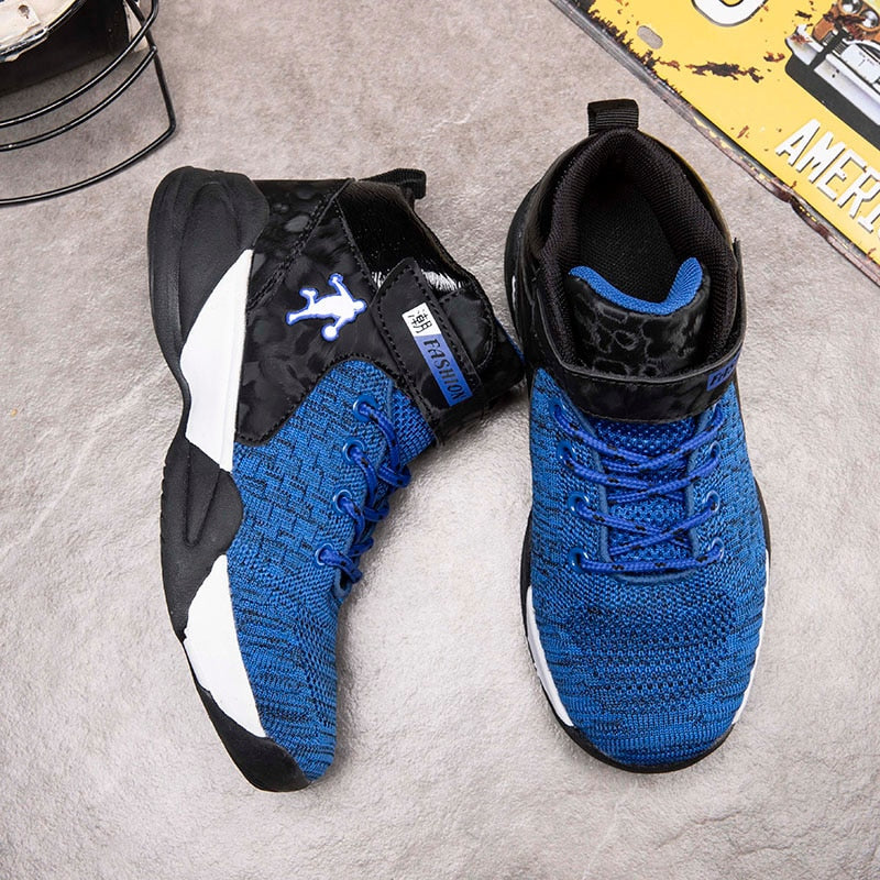 Boys Girls Basketball Shoes Brand Kids Sneakers High Quality Breathable Non-slip Sport Trainer Shoes The Clothing Company Sydney