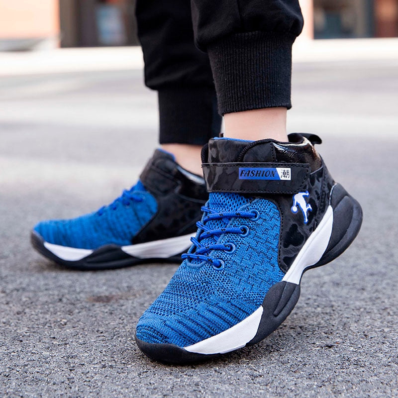 Boys Girls Basketball Shoes Brand Kids Sneakers High Quality Breathable Non-slip Sport Trainer Shoes The Clothing Company Sydney