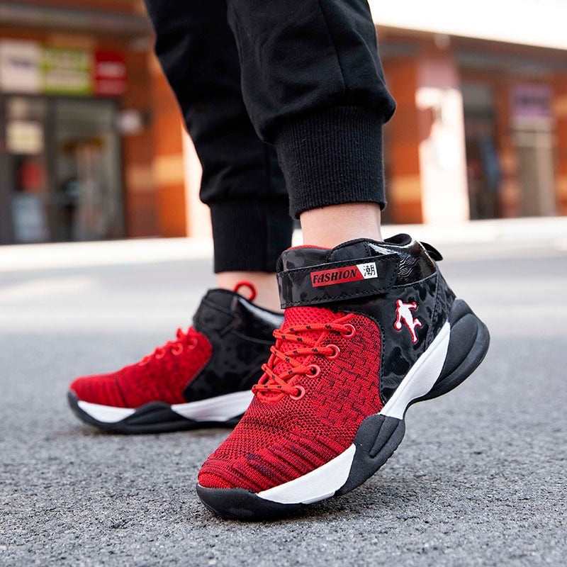 Boys Girls Basketball Shoes Brand Kids Sneakers High Quality Breathable Non-slip Sport Trainer Shoes The Clothing Company Sydney